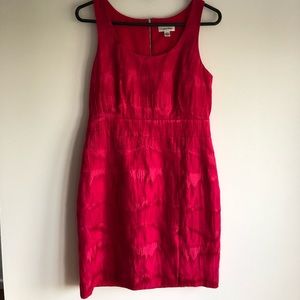 Calvin Klein pink dress fully lined Size 8